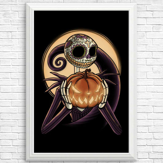 Sugar Skellington - Posters & Prints