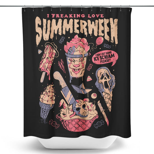 Summerween - Shower Curtain