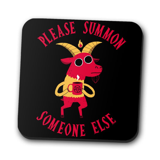 Summon Someone Else - Coasters