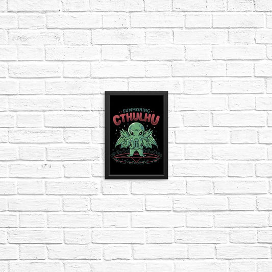Summoning Cthulhu - Posters & Prints