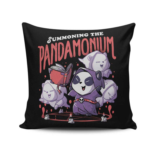 Summoning the Pandamonium - Throw Pillow