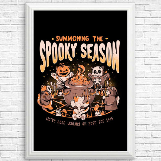 Summoning the Spooky Season - Posters & Prints