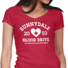 Sunnydale Blood Drive - Women's V-Neck
