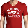 Sunnydale Blood Drive - Men's V-Neck