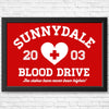 Sunnydale Blood Drive - Posters & Prints
