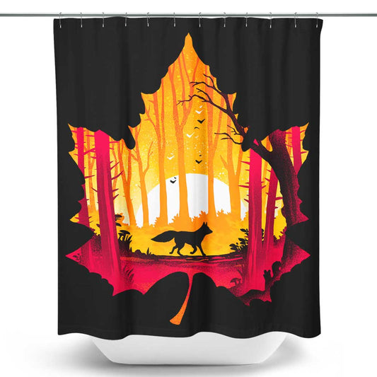Sunset Fox - Shower Curtain