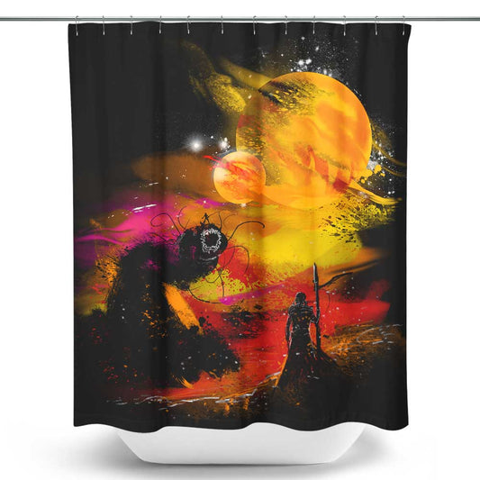 Sunset on Arrakis - Shower Curtain