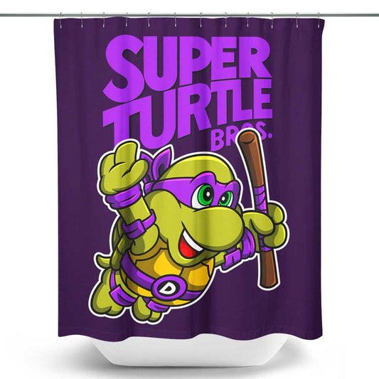 Super Donnie Bros - Shower Curtain