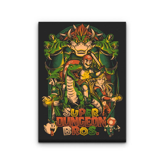 Super Dungeon Bros. - Canvas Print