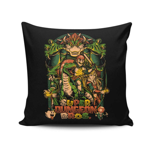 Super Dungeon Bros. - Throw Pillow