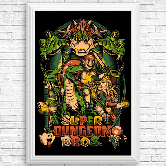 Super Dungeon Bros. - Posters & Prints