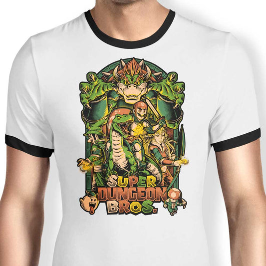 Super Dungeon Bros. - Ringer T-Shirt