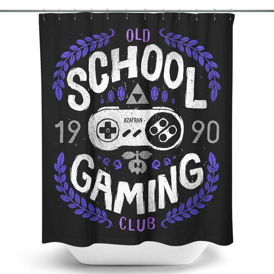 Super Gaming Club - Shower Curtain
