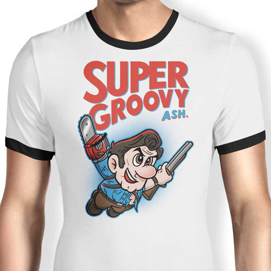 Super Groovy - Ringer T-Shirt