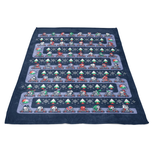 Super Holiday Kart - Fleece Blanket