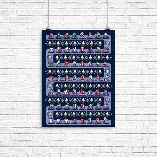 Super Holiday Kart - Poster