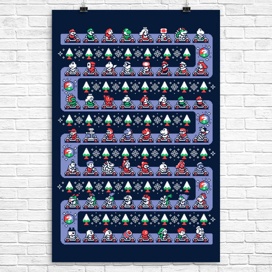 Super Holiday Kart - Poster