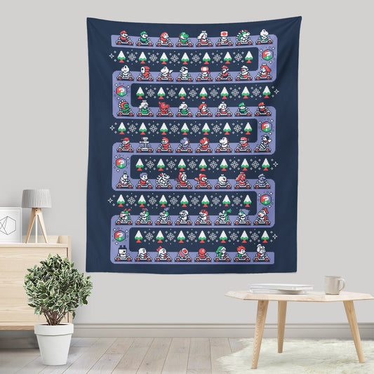 Super Holiday Kart - Wall Tapestry