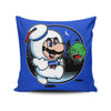 Super Marshmallow Bros. - Throw Pillow
