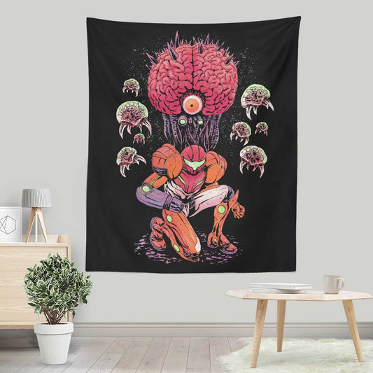 Super Mother Brain - Wall Tapestry