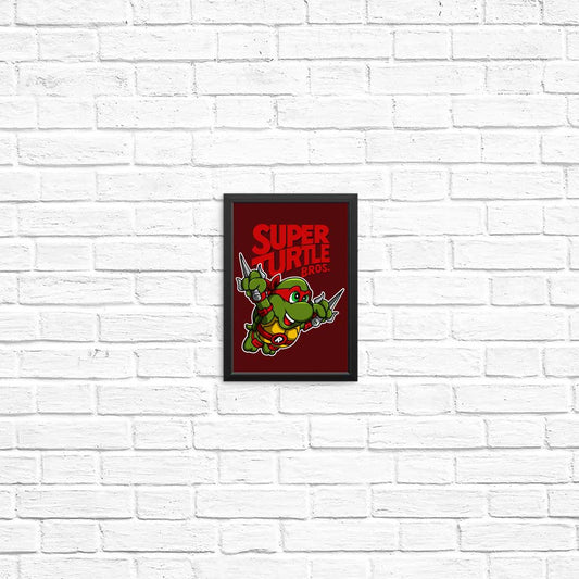 Super Raph Bros - Posters & Prints