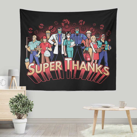 Super Thanks - Wall Tapestry