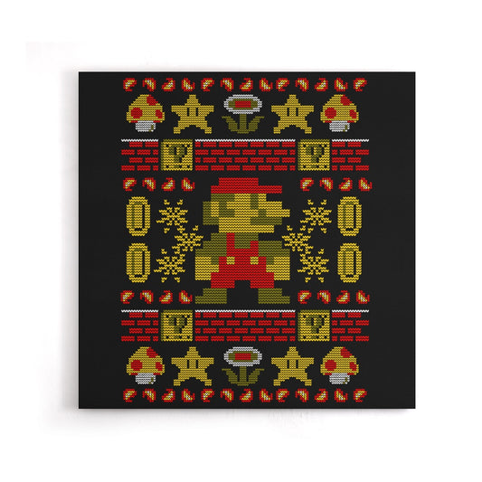 Super Ugly Sweater - Canvas Print