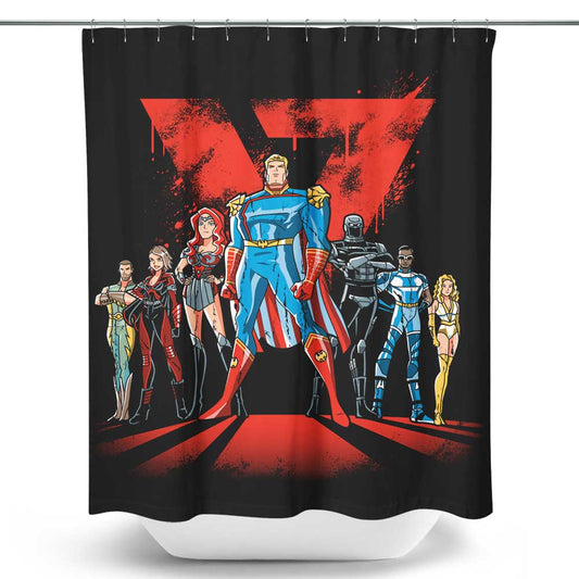 Supes League Issue 2 - Shower Curtain