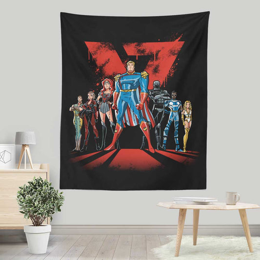 Supes League Issue 2 - Wall Tapestry