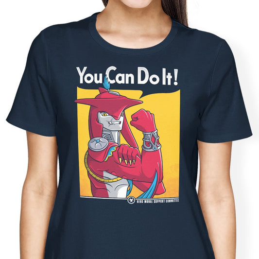 Supportive Shark Man - Women's Apparel