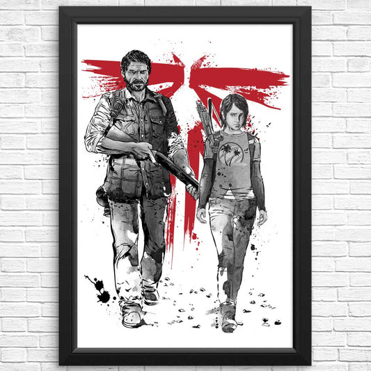 Survivors Sumi-e - Posters & Prints