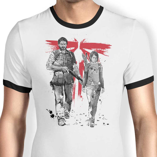 Survivors Sumi-e - Ringer T-Shirt