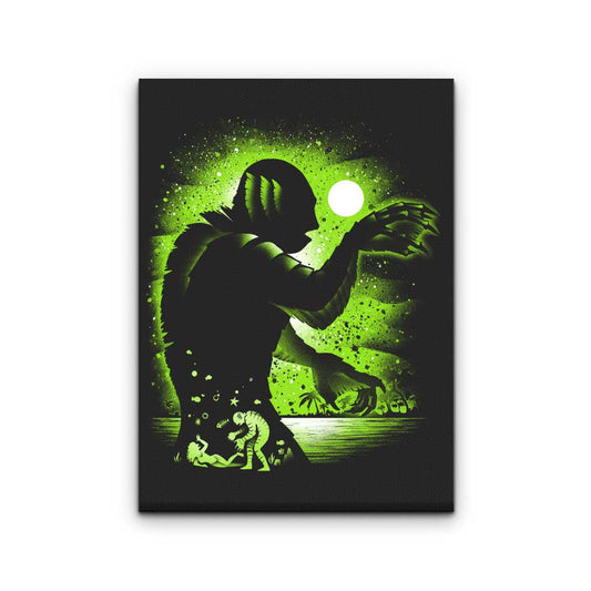 Swamp Creature - Canvas Print