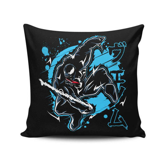 Symbiote Power - Throw Pillow