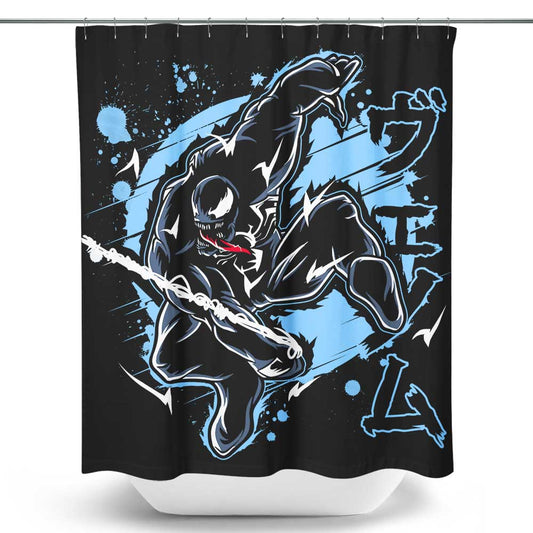 Symbiote Power - Shower Curtain