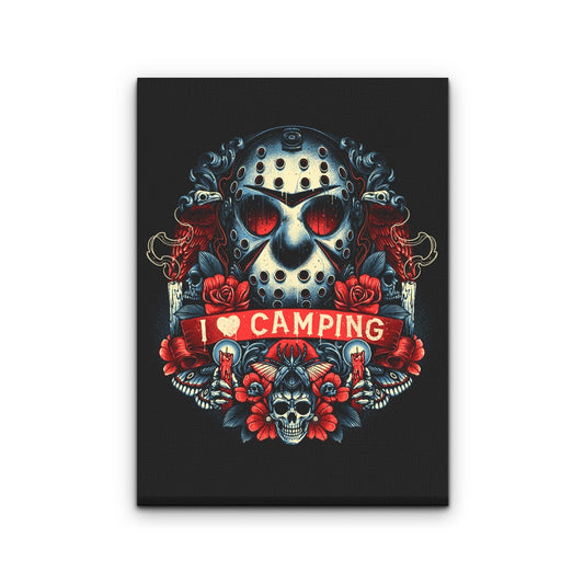 Symbol of the Camper - Canvas Print