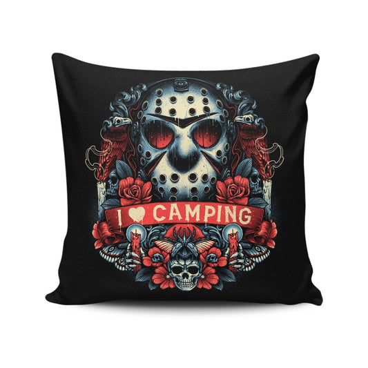 Symbol of the Camper - Throw Pillow