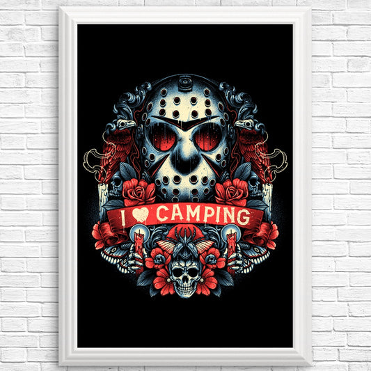 Symbol of the Camper - Posters & Prints