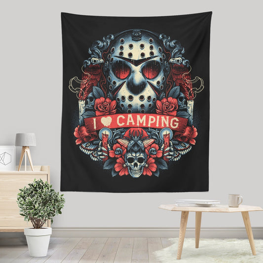 Symbol of the Camper - Wall Tapestry