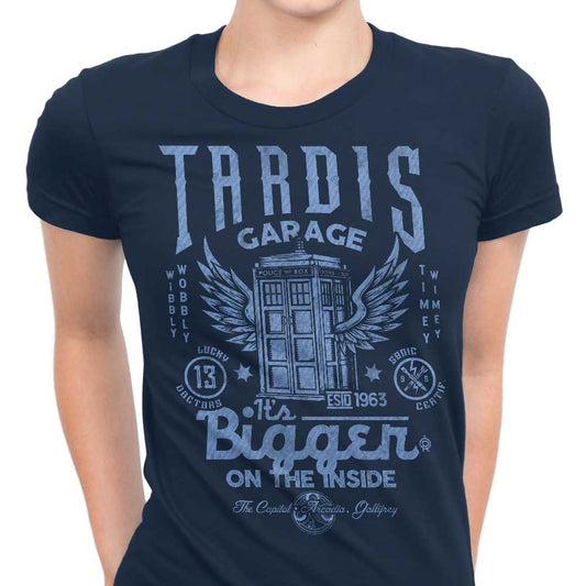 Tardis Garage - Women's Apparel