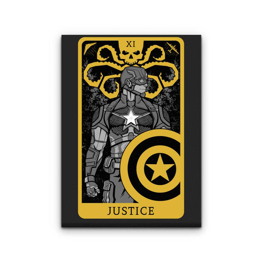 Tarot: Justice - Canvas Print
