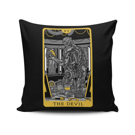 Tarot: The Devil - Throw Pillow