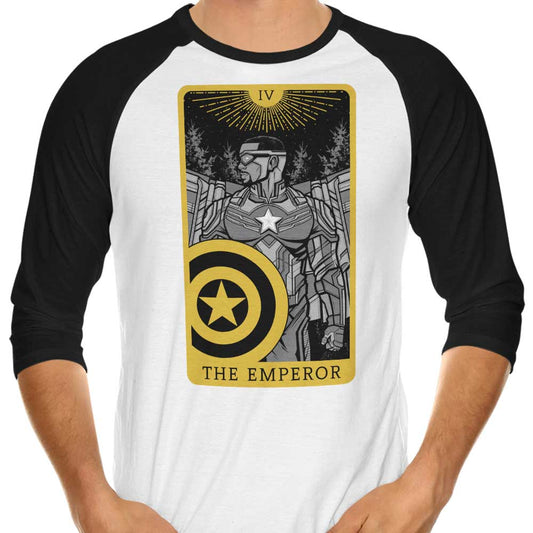 Tarot: The Emperor - 3/4 Sleeve Raglan T-Shirt