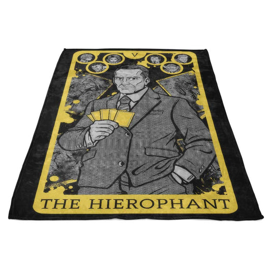 Tarot: The Hierophant - Fleece Blanket
