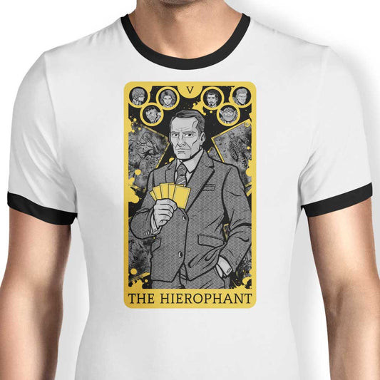 Tarot: The Hierophant - Ringer T-Shirt
