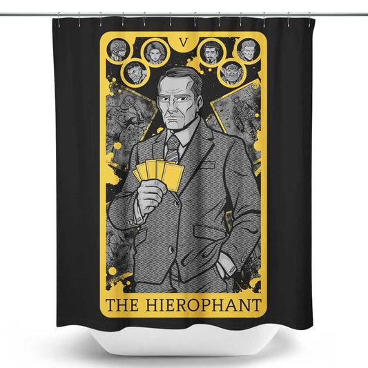 Tarot: The Hierophant - Shower Curtain