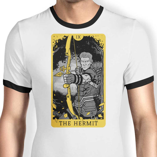 Tarot: The Hermit - Ringer T-Shirt