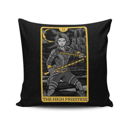Tarot: The High Priestess - Throw Pillow