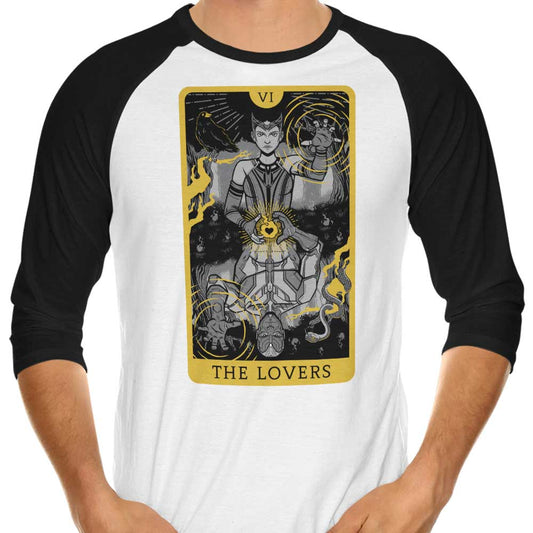 Tarot: The Lovers - 3/4 Sleeve Raglan T-Shirt