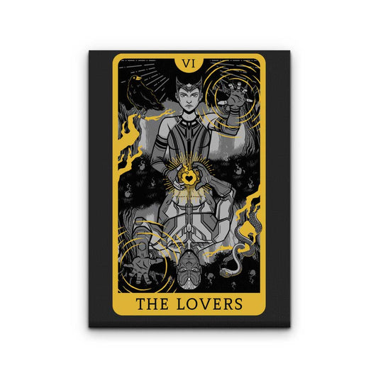 Tarot: The Lovers - Canvas Print